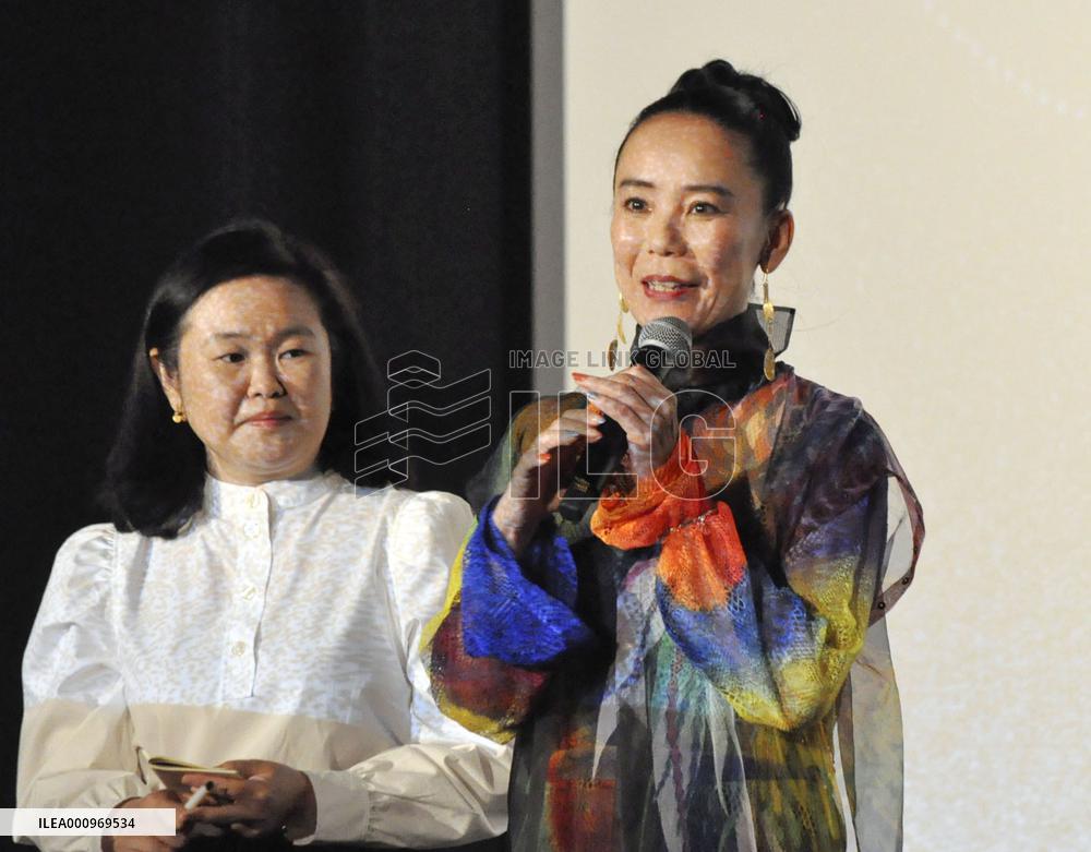 Director Naomi Kawase at Cannes film festival