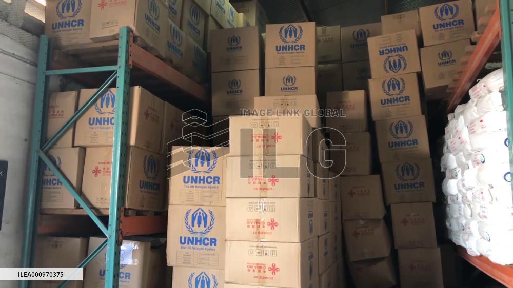 UNHCR thanks China for PPE donation to support COVID-19 response for refugees