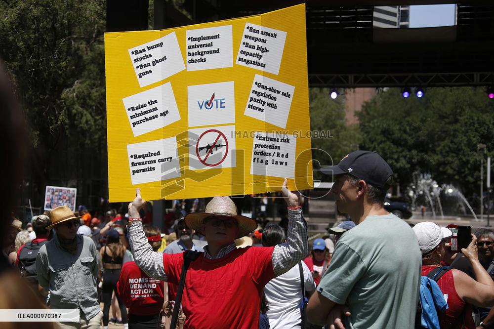 U.S.-TEXAS-HOUSTON-RALLY-GUN VIOLENCE