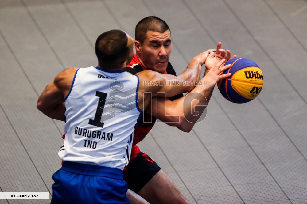 (SP)PHILIPPINES-PARANAQUE-BASKETBALL-FIBA 3X3 WORLD TOUR-LIMAN VS GURUGRAM