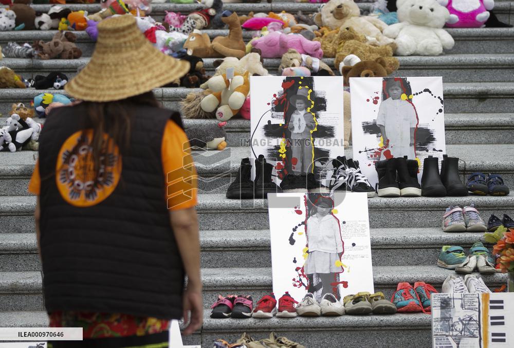 CANADA-VANCOUVER-RESIDENTIAL SCHOOL MEMORIAL-ANNIVERSARY