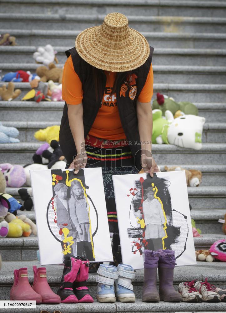 CANADA-VANCOUVER-RESIDENTIAL SCHOOL MEMORIAL-ANNIVERSARY