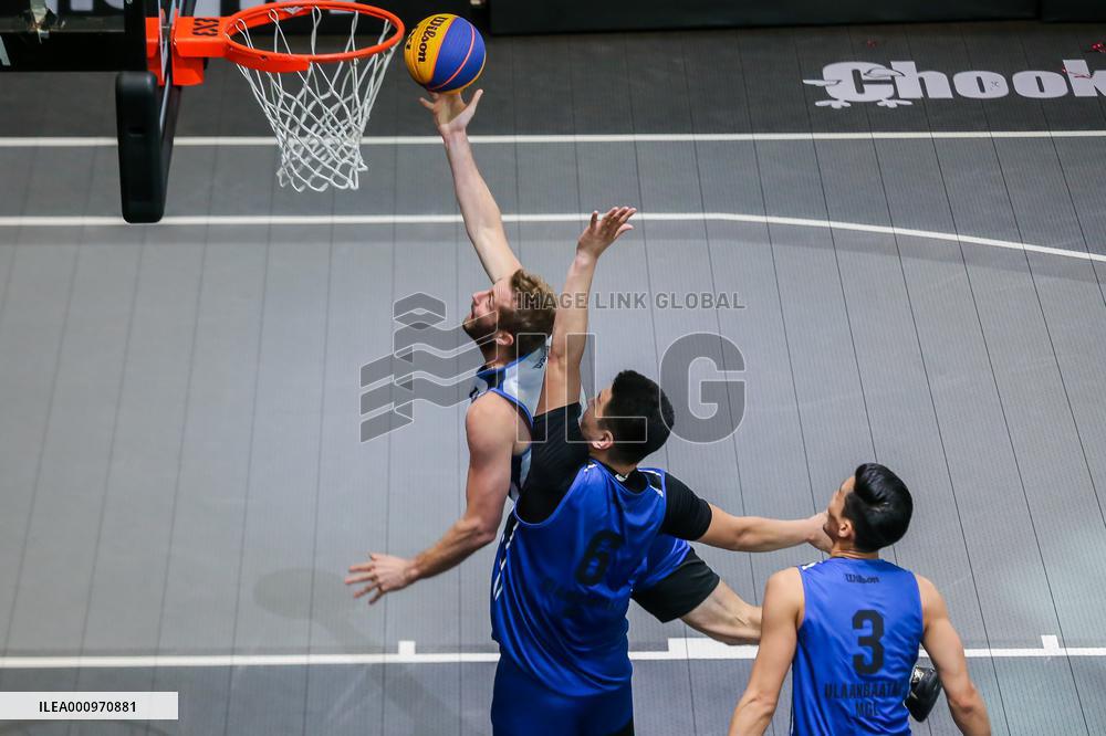 (SP)PHILIPPINES-PARANAQUE-BASKETBALL-FIBA 3X3 WORLD TOUR-QUARTERFINALS-ULAANBAATAR VS MELBOURNE