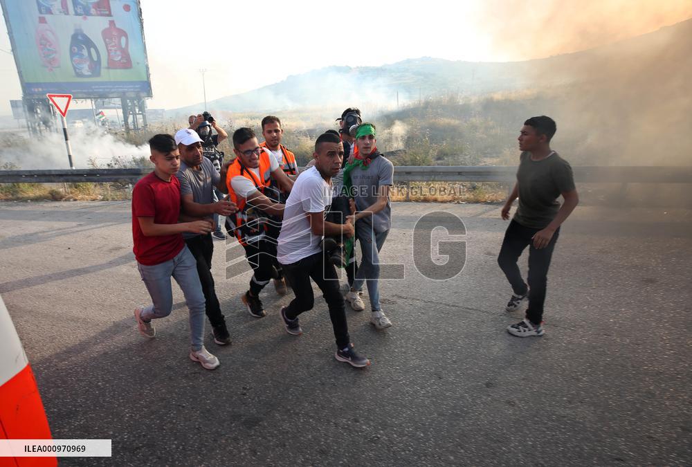MIDEAST-NABLUS-CLASHES