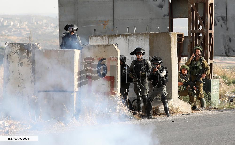 MIDEAST-NABLUS-CLASHES