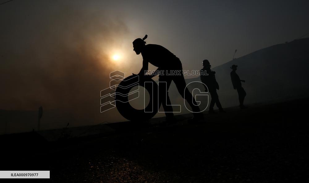 MIDEAST-NABLUS-CLASHES