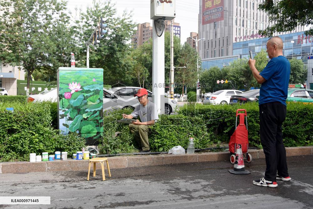 CHINA-XINJIANG-ARTSY TRAFFIC BOX (CN)