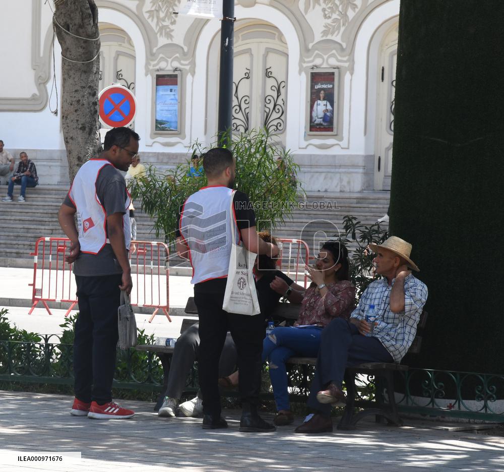 TUNISIA-TUNIS-CONSTITUTIONAL REFERENDUM-REGISTRATION