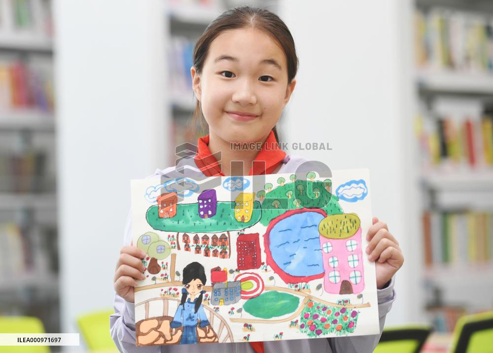 CHINA-HEBEI-XIONG'AN NEW AREA-CHILDREN-DRAWINGS (CN)