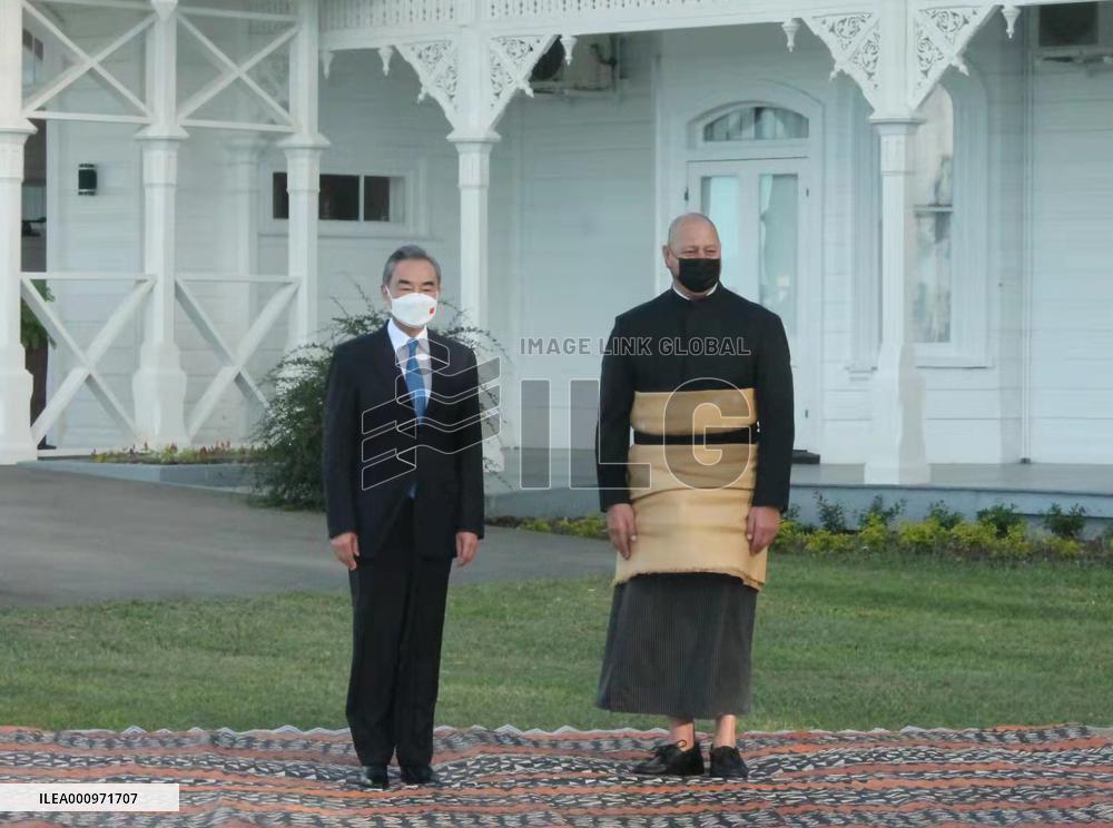 TONGA-NUKU'ALOFA-KING-CHINA-WANG YI-MEETING