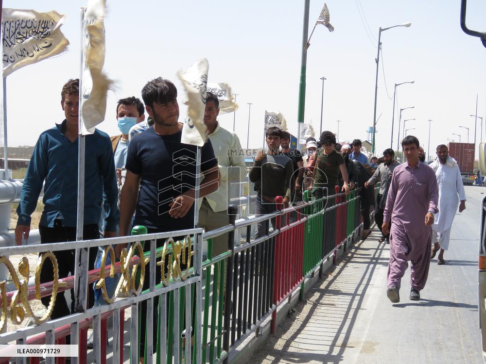 AFGHANISTAN-NIMROZ-AFGHAN REFUGEES-RETURN