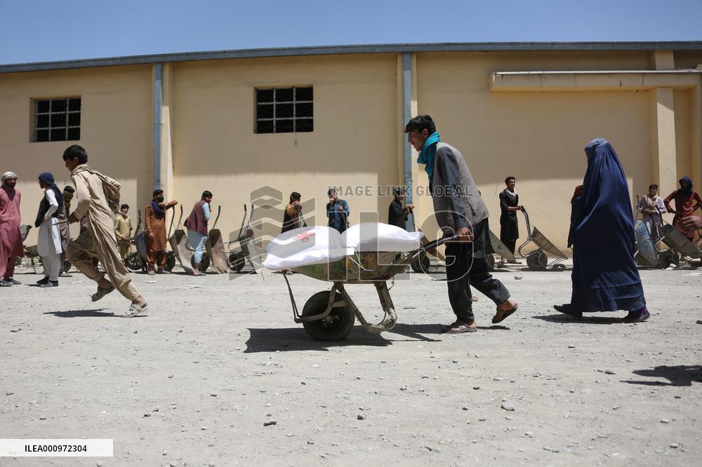 AFGHANISTAN-KABUL-HUMANITARIAN AID