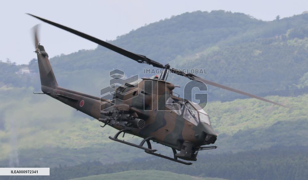 GSDF conducts drill near Mt. Fuji