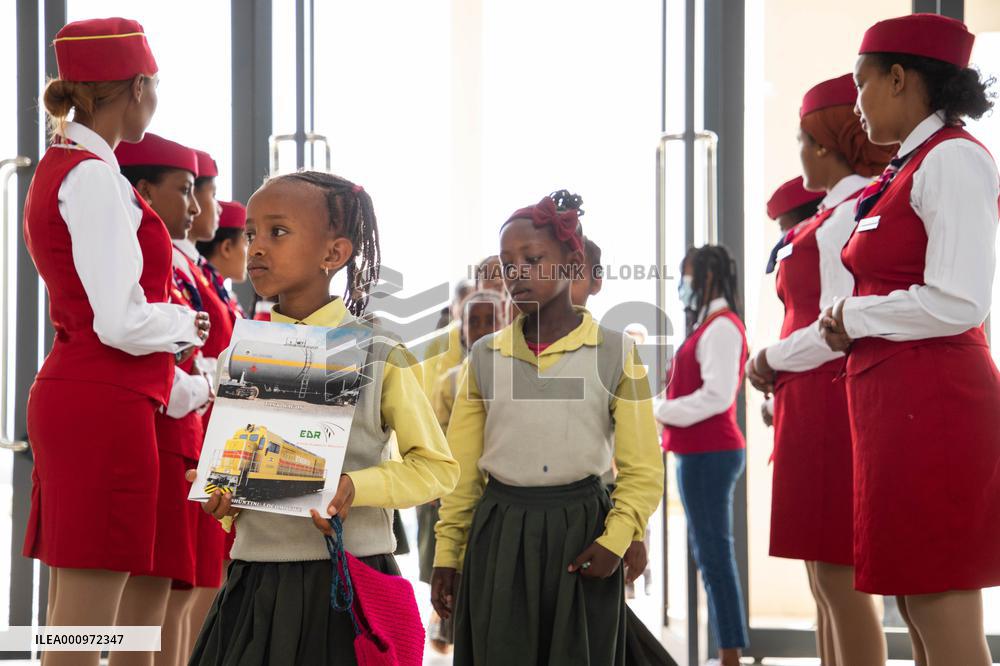 ETHIOPIA-ADDIS ABABA-CHILDREN'S DAY-CELEBRATION-CHINESE COMPANY