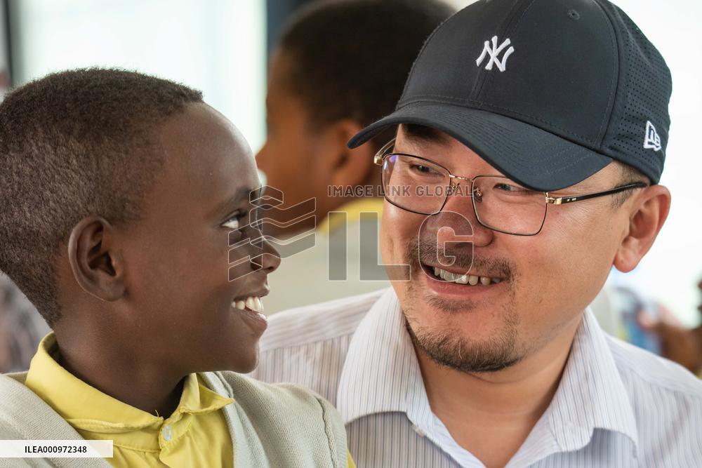 ETHIOPIA-ADDIS ABABA-CHILDREN'S DAY-CELEBRATION-CHINESE COMPANY