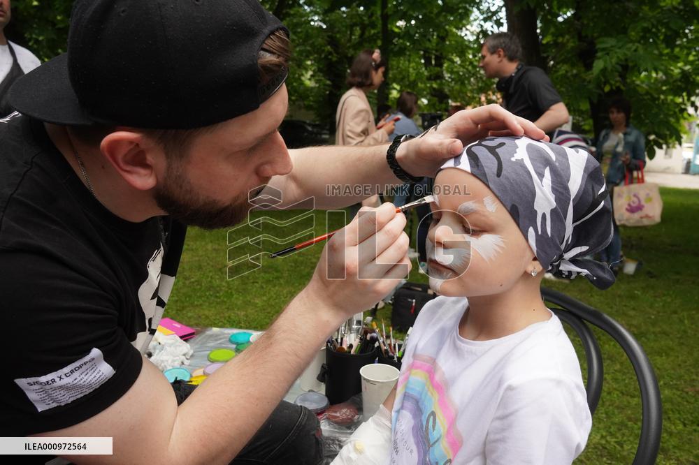 UKRAINE-KIEV-HOSPITAL-CHILDREN'S DAY