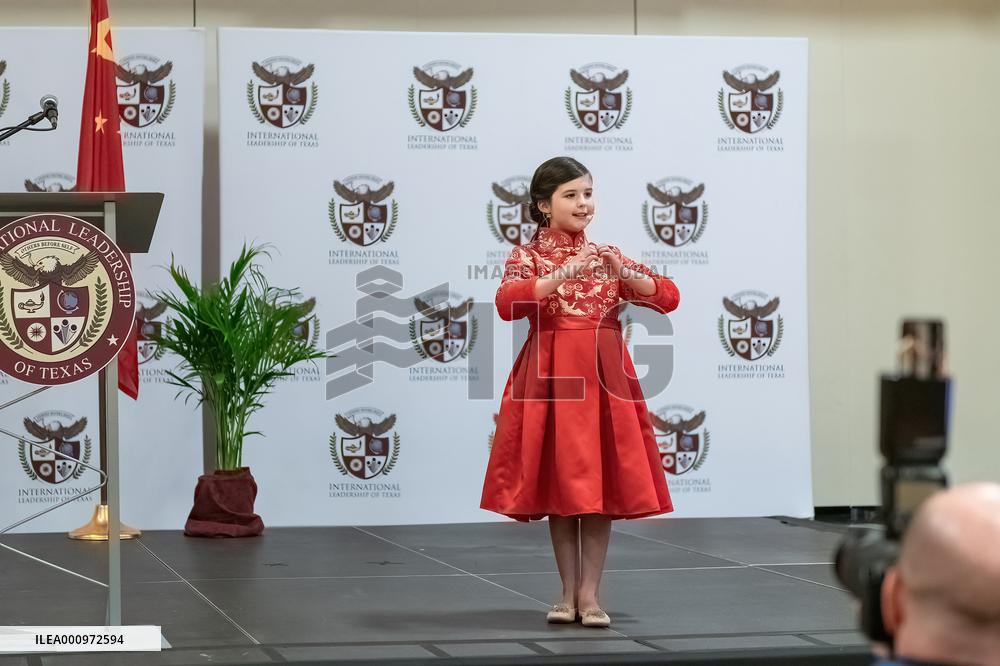U.S.-TEXAS-QIN GANG-CHINESE LANGUAGE-EDUCATION