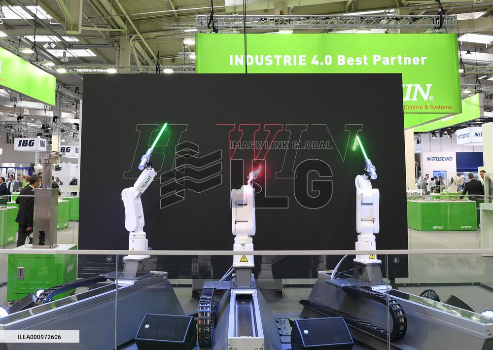 GERMANY-HANOVER-TRADE FAIR-CLOSE