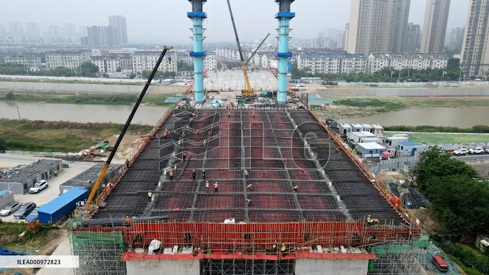 CHINA-ANHUI-HEFEI-WATER DIVERSION PROJECT-BRIDGE CONSTRUCTION (CN)