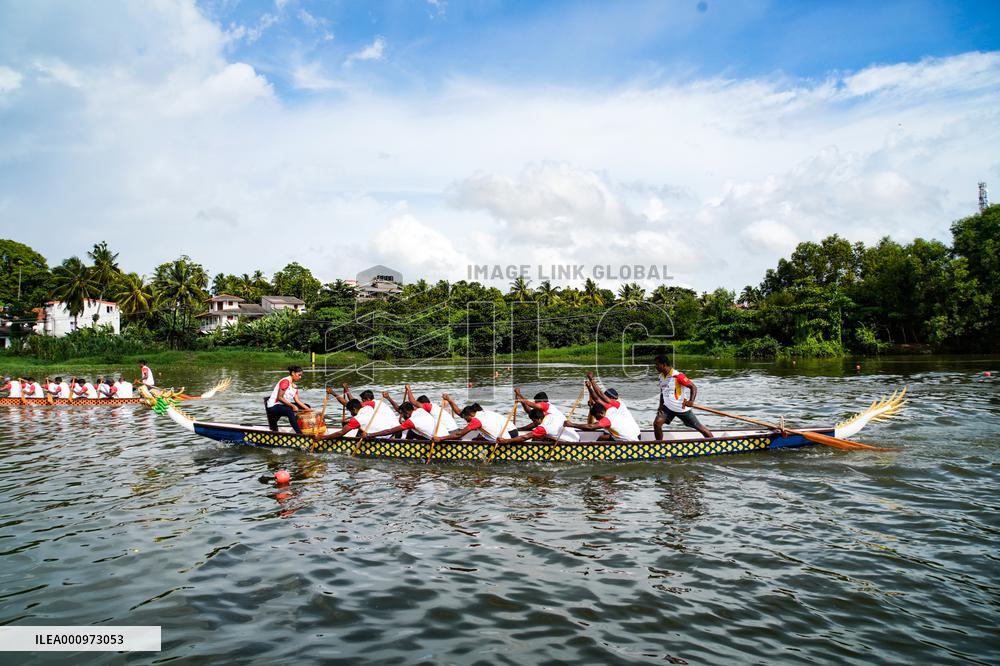SRI LANKA-COLOMBO-DRAGON BOAT RACE