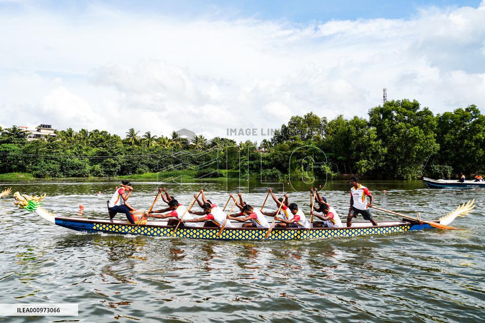 SRI LANKA-COLOMBO-DRAGON BOAT RACE