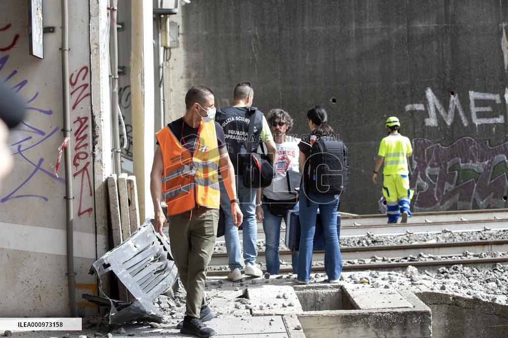 ITALY-ROME-HIGH-SPEED TRAIN-ACCIDENT