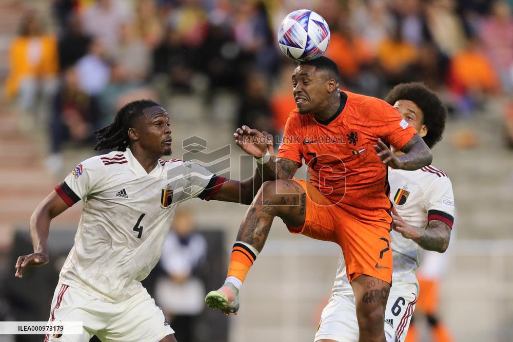 (SP)BELGIUM-BRUSSELS-FOOTBALL-UEFA NATIONS LEAGUE-BELGIUM VS NETHERLAND