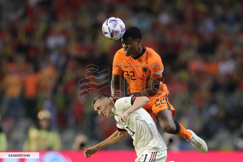 (SP)BELGIUM-BRUSSELS-FOOTBALL-UEFA NATIONS LEAGUE-BELGIUM VS NETHERLAND