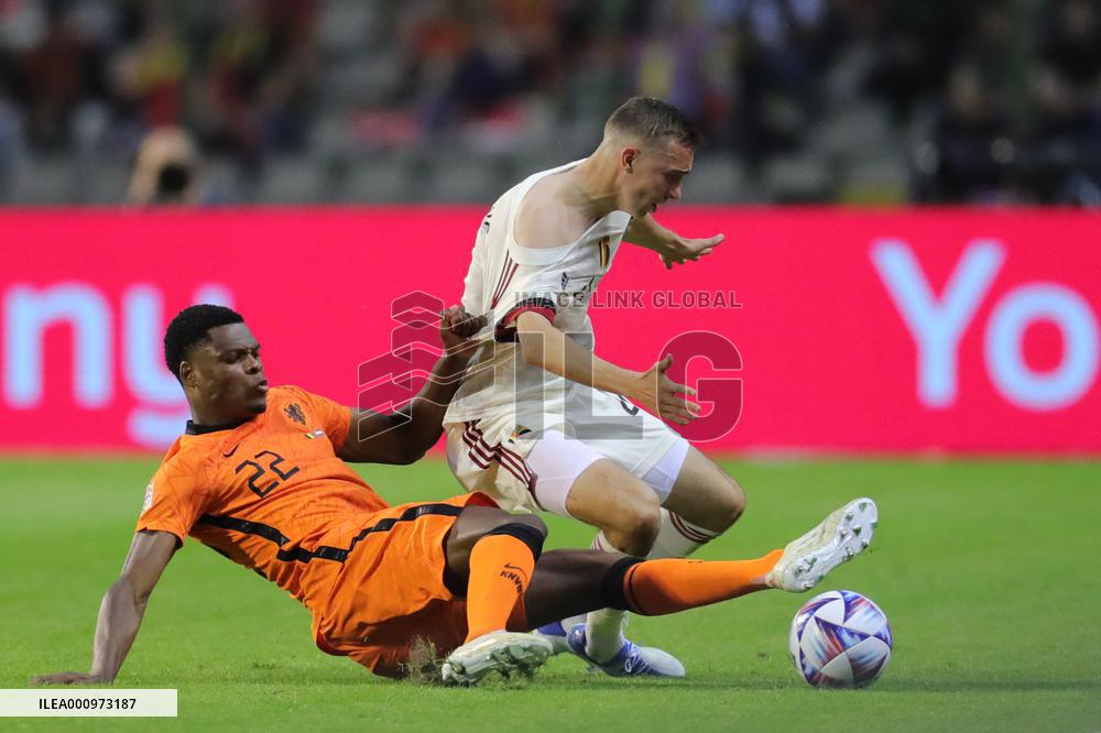 (SP)BELGIUM-BRUSSELS-FOOTBALL-UEFA NATIONS LEAGUE-BELGIUM VS NETHERLAND