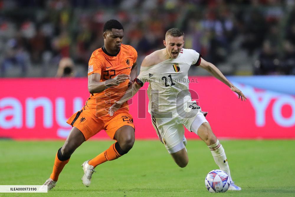 (SP)BELGIUM-BRUSSELS-FOOTBALL-UEFA NATIONS LEAGUE-BELGIUM VS NETHERLAND