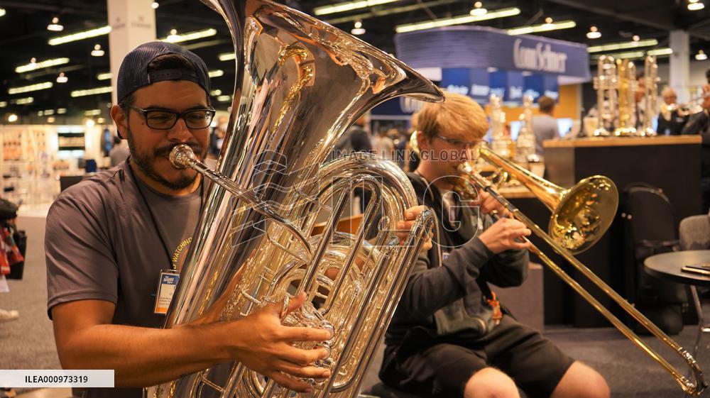 U.S.-ANAHEIM-NAMM SHOW