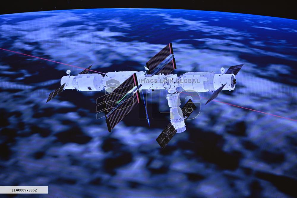 (EyesonSci) CHINA-SHENZHOU-14-DOCKING (CN)