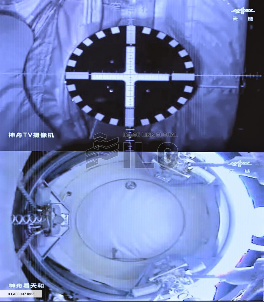 (EyesonSci) CHINA-SHENZHOU-14-DOCKING (CN)