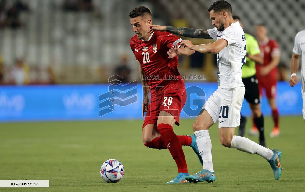 (SP)SERBIA-BELGRADE-FOOTBALL-UEFA NATIONS LEAGUE-SERBIA VS SLOVENIA