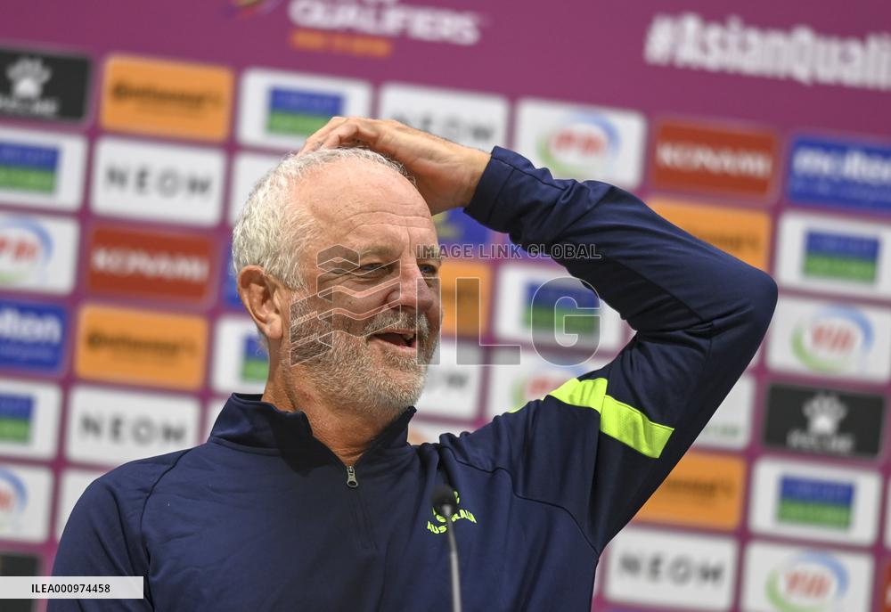 (SP)QATAR-DOHA-FOOTBALL-FIFA WORLD CUP QATAR-ASIAN QUALIFYING PLAYOFF-AUSTRALIA-PRESS