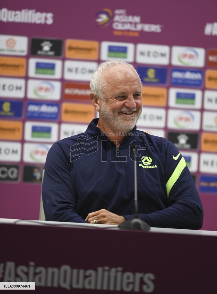 (SP)QATAR-DOHA-FOOTBALL-FIFA WORLD CUP QATAR-ASIAN QUALIFYING PLAYOFF-AUSTRALIA-PRESS