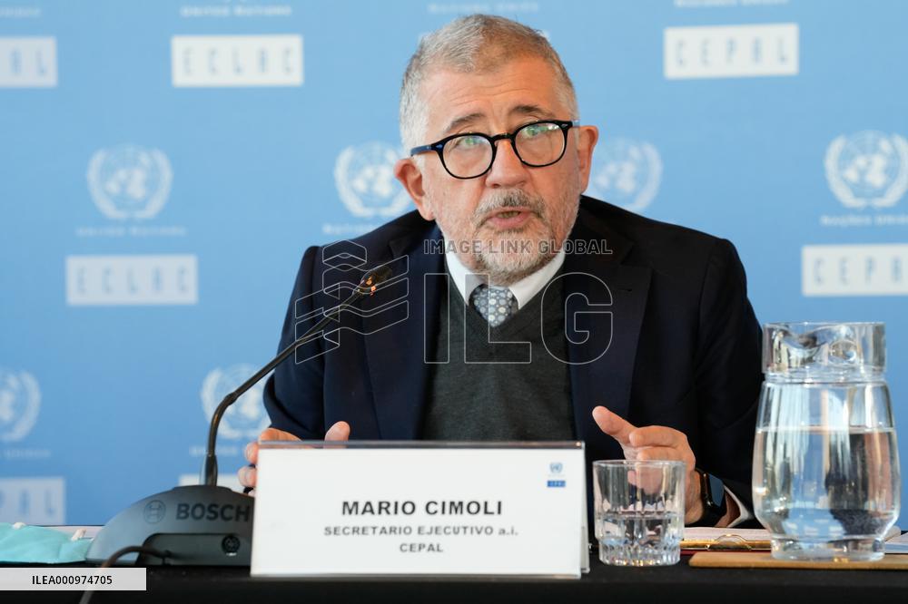 CHILE-SANTIAGO-ECLAC-PRESS CONFERENCE