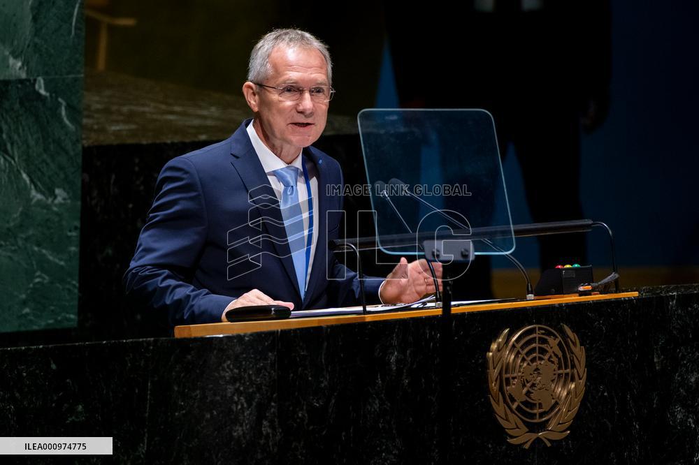 UN-GENERAL ASSEMBLY-NEW PRESIDENT