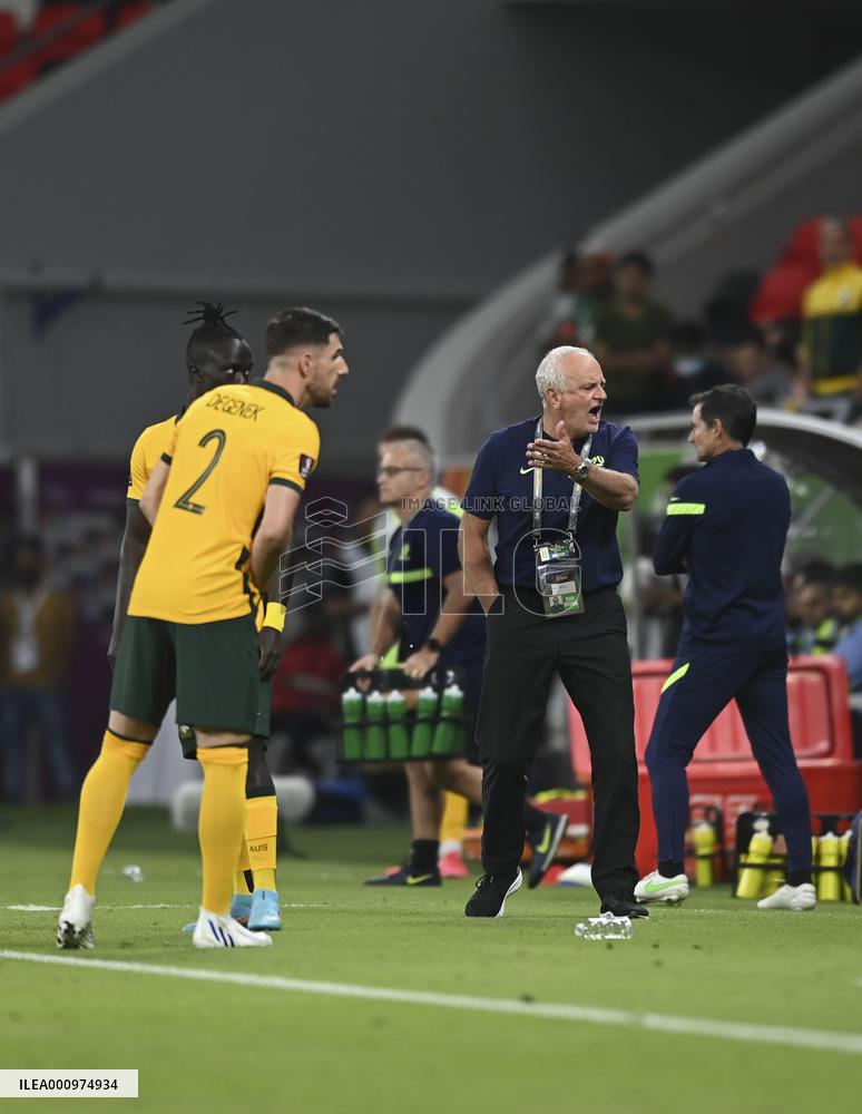 (SP)QATAR-DOHA-FIFA WORLD CUP-ASIAN QUALIFYING PLAYOFF-UAE VS AUS