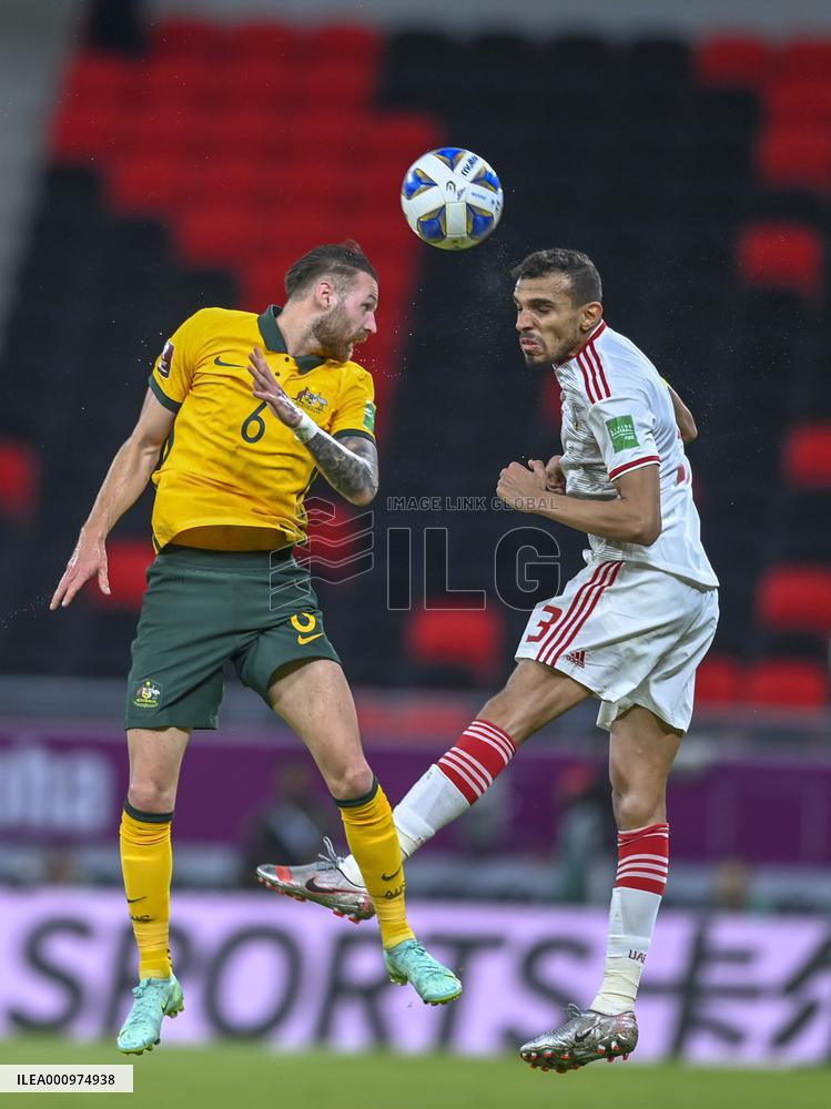 (SP)QATAR-DOHA-FIFA WORLD CUP-ASIAN QUALIFYING PLAYOFF-UAE VS AUS