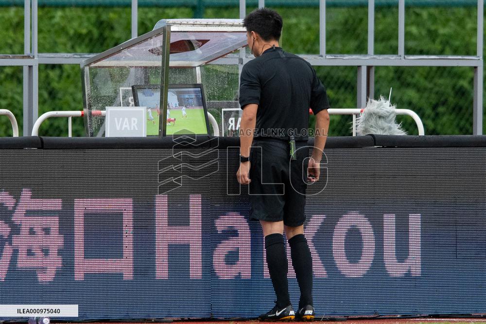 (SP)CHINA-HAIKOU-FOOTBALL-CSL-HENAN VS SHANDONG(CN)