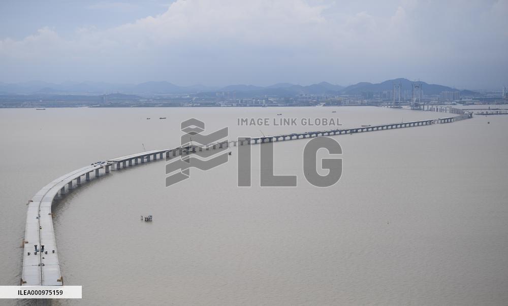CHINA-SHENZHEN-ZHONGSHAN LINK-CONSTRUCTION (CN)