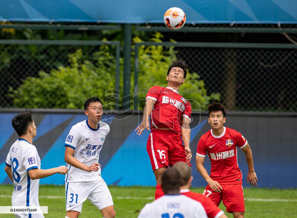 (SP)CHINA-MEIZHOU-FOOTBALL-CSL-CANGZHOU VS MEIZHOU(CN)
