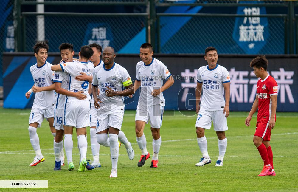 (SP)CHINA-MEIZHOU-FOOTBALL-CSL-CANGZHOU VS MEIZHOU(CN)