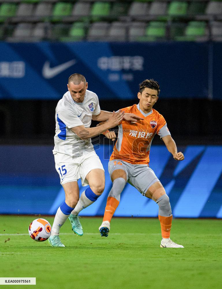 (SP)CHINA-MEIZHOU-FOOTBALL-CSL-TIANJIN VS SHENZHEN(CN)