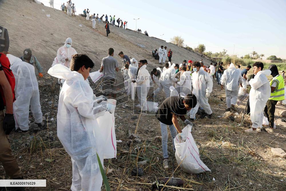 IRAQ-BAGHDAD-CLEANUP CAMPAIGN