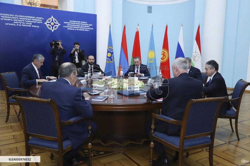 ARMENIA-YEREVAN-CSTO-FOREIGN MINISTERS-SESSION