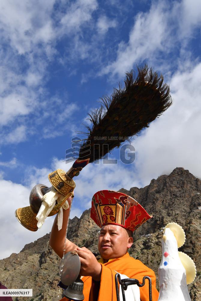 (InTibet)CHINA-TIBET-BUDDHIST RITUAL (CN)