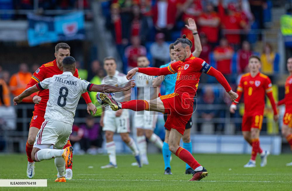 (SP)BRITAIN-CARDIFF-FOOTBALL-UEFA NATIONS LEAGUE-WALES VS BELGIUM