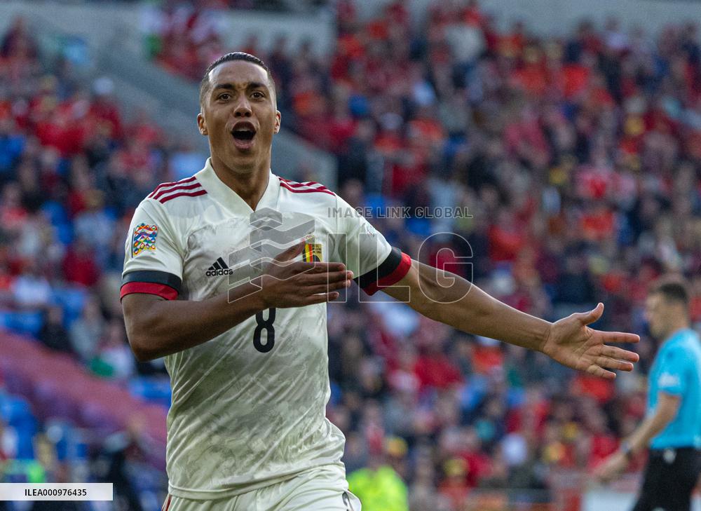 (SP)BRITAIN-CARDIFF-FOOTBALL-UEFA NATIONS LEAGUE-WALES VS BELGIUM